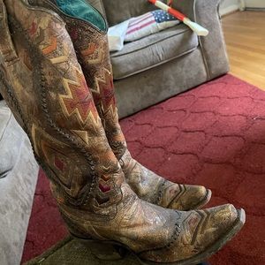 Typically $299 worn a handful of times. Corral size 8M